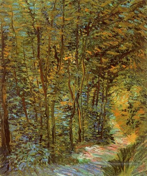  Vincent Galerie - Chemin dans les bois Vincent van Gogh